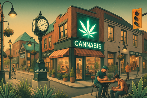 Why are there no dispensaries in Oakville?