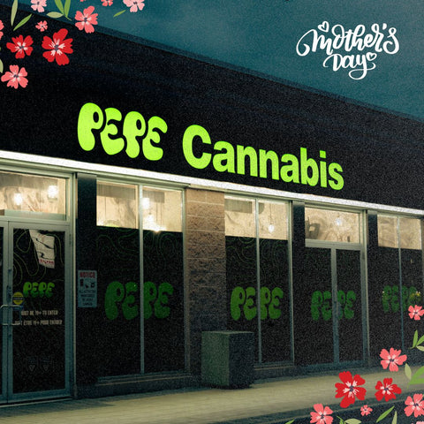 Weed Dispensary Open on Mother's Day in Burlington, Ontario