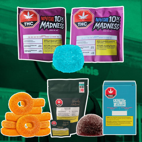 100mg Edibles are Now Available in Ontario