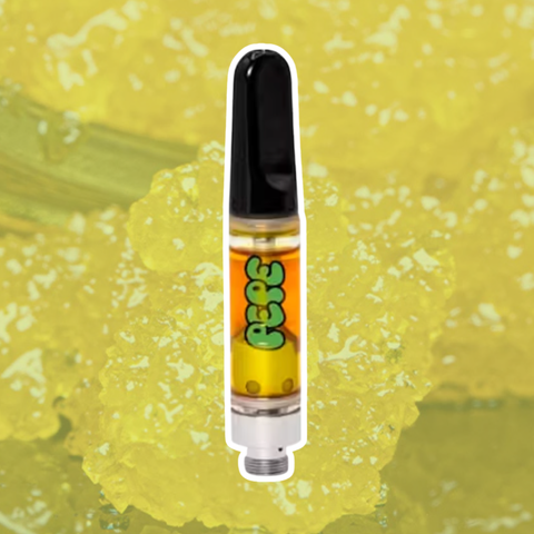 Pepe Live Resin Cartridges: 11 Week Pink, Lemonatti, Lemon Freeze